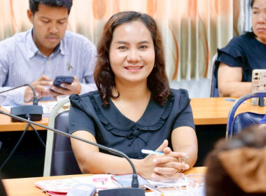 การประชุมขับเคลื่อนการปฏิบัติงานตามระบบการส่งเสริมสหกรณ์และกลุ่มเกษตรกรประจำเดือนธันวาคม 2568 ครั้งที่ 12/2568 ของสำนักงานสหกรณ์จังหวัดนครศรีธรรมราชเพื่อติดตามความก้าวหน้าผลการดำเนินโครงการตามแผนการปฏิบัติราชการ ประจำปีงบประมาณ พ.ศ.2569 การดำเนินงานตามนโ ... พารามิเตอร์รูปภาพ 25